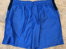 Laguna Blue Swim Trunks Shorts With Liner Lined Pocket UPF 50 Men's Size XXL
