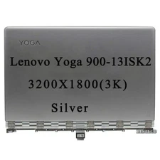 for Lenovo Yoga 900 900-13ISK 3K 13.3" LCD LED Touch Screen Assembly Silver