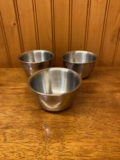 Vintage Vollrath 6926 Stainless Steel Bowls, Lot Of 3, Pre loved