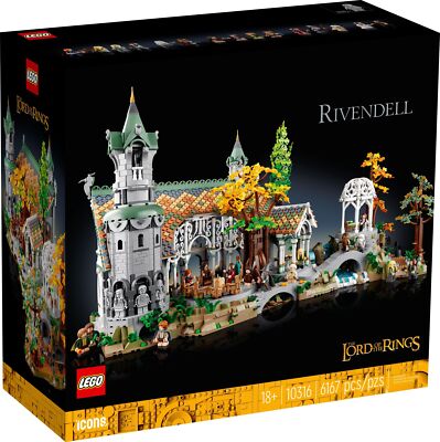 LEGO  Icons 10316 Herr der Ringe - Bruchtal NEU OVP EXKLUSIV!