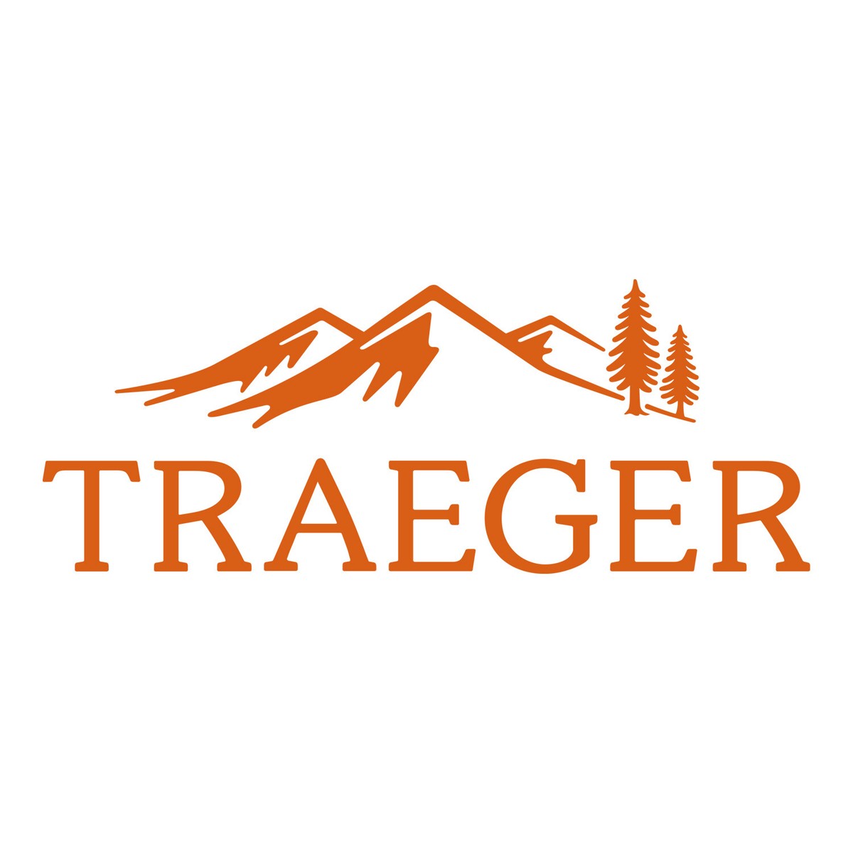 Vinyl Traeger Logo Window Decal Bumper Sticker Die-Cut Smoker Pellet Grill  BBQ