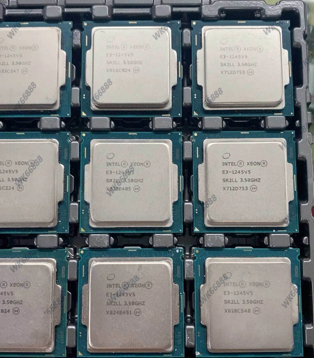 Intel Xeon E3-1245 V5 Processor Model Computer Processors (CPUs