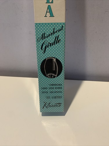 VINTAGE RARE ESTATE KLEINERT'S SLIMDERELLA GIRDLE STORAGE TUBE, EMPTY BOX ONLY - Picture 5 of 12