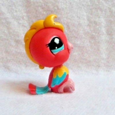 Figurine PETSHOP Oiseau Cacatoès N°370 - Occasion