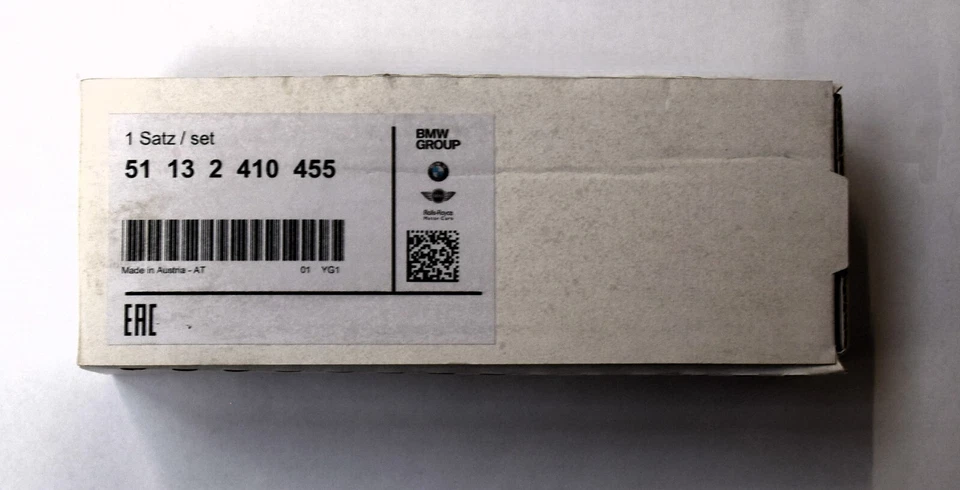 Mini juego de embellecedores originales con almohadilla Speedwell Blue MINI F55-F57 - 51132410455 - Imagen 2 de 2