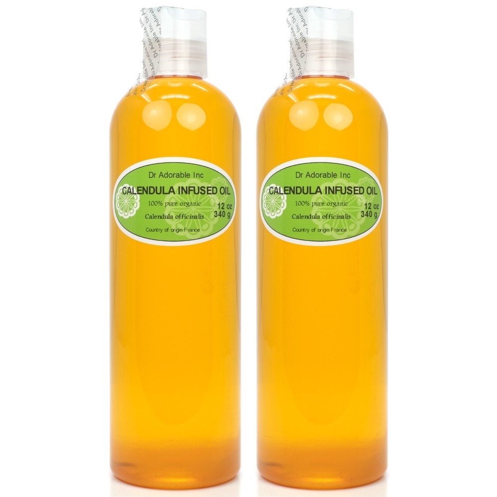 Organic Calendula Infused Oil 100% Pure Natural – 1oz to 1 Gallon