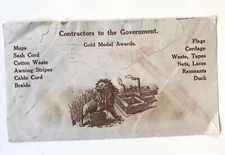 1919 Cover Two Sided Advertising Hoffman-Corr Mfg Contractors To The Government