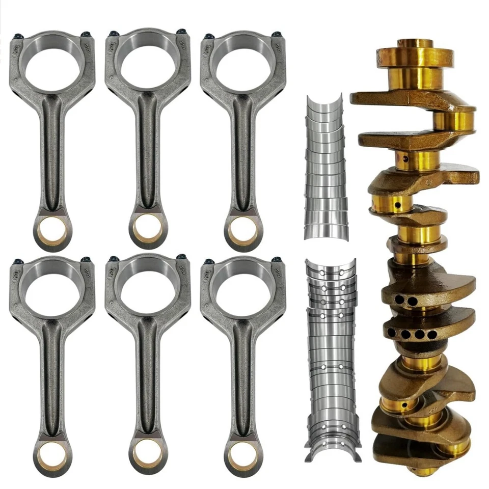 Crankshaft Con Rods Bearings Kit 11217580483 11247624615 For BMW N55 Engine 3.0L - Image 2 of 4
