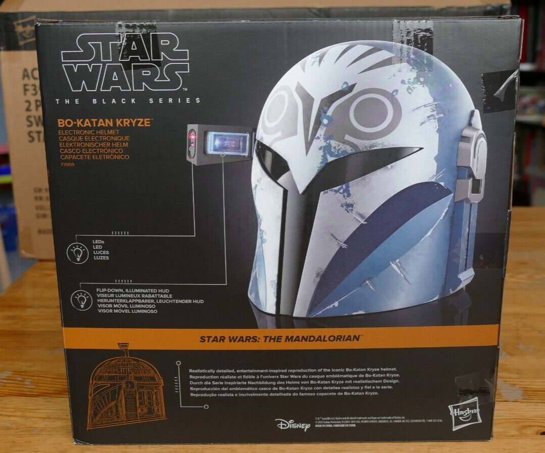 Casque Bo-Katan Kryze Hasbro Black Series taille adulte replique Star Wars