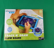 Discovery Kids Trace N' Draw Glow Board With 3 Pens
