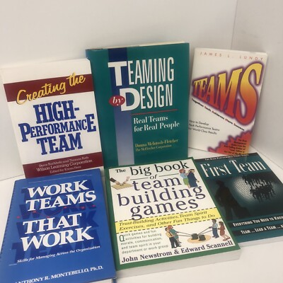 #ad #ad Lot of 6 Business Team Building Books for Succcessful Business B321 $24.95