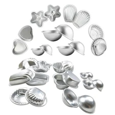 1Set Professional Bath Molds DIY Metal Crafting Mold Making Supplies