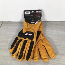 212 Performance Impact Leather Driver Cut 5 Golden Brown IMPLDC5-90