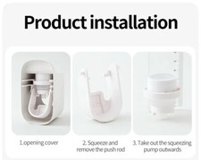 automatic toothpaste dispenser toothbrush holder