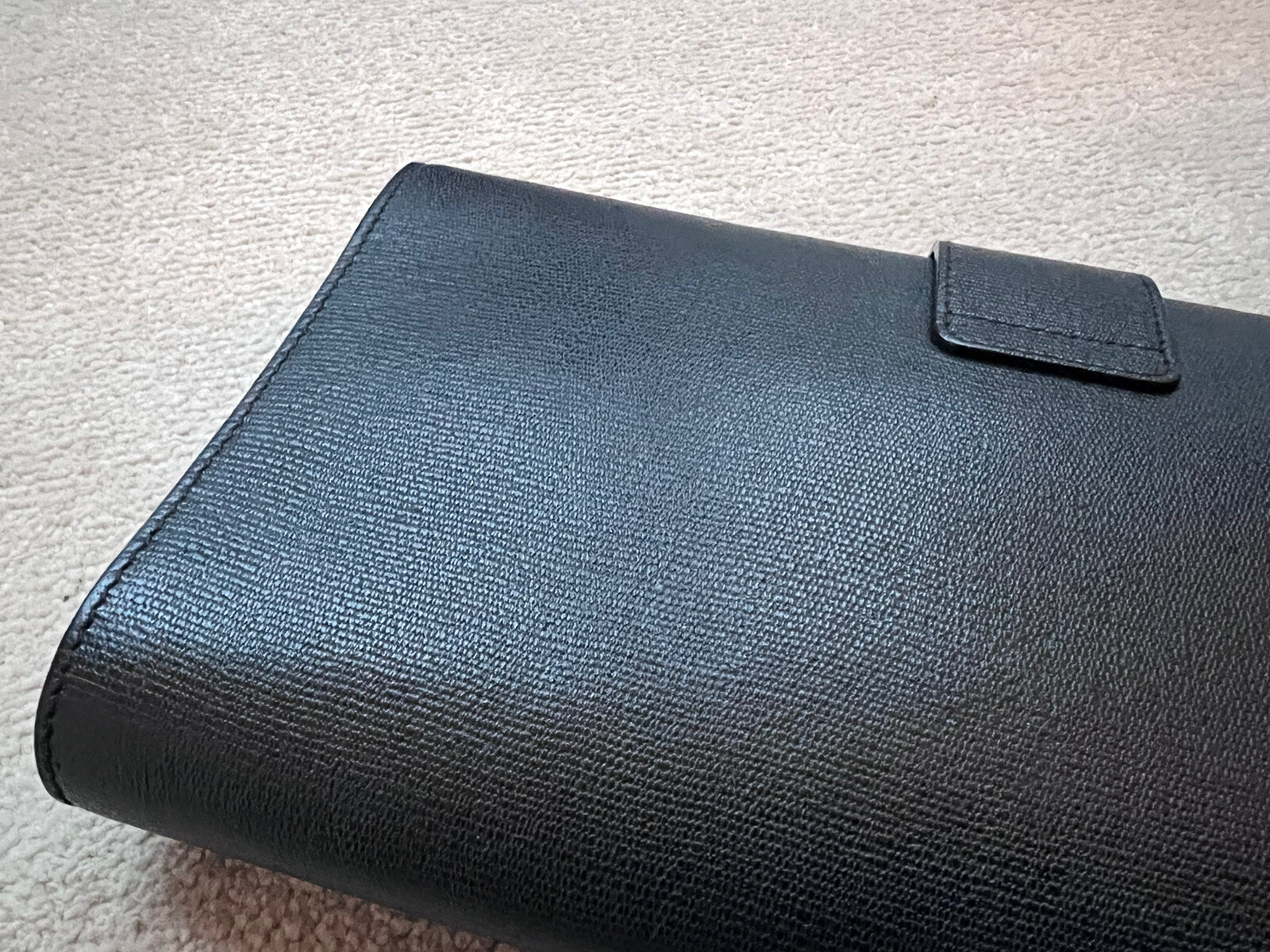 Borsa da sera Yves Saint Laurent YSL pelle nera Chyc autentica