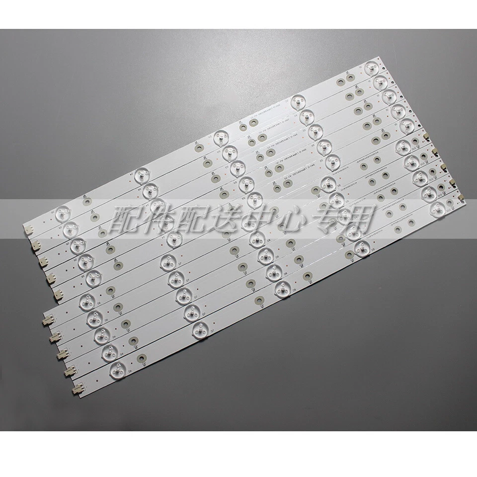 10pcs LED Strips GJ-2K16-430-D510-V4 For Sharp LC-43LB371U LC-43LB481U LD43E01M - Image 2 of 4