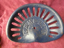 TRACTOR    IMPLEMENT SEAT BAMLETT  GENUINE  VINTAGE  MAN CAVE COLLECTABLE 01