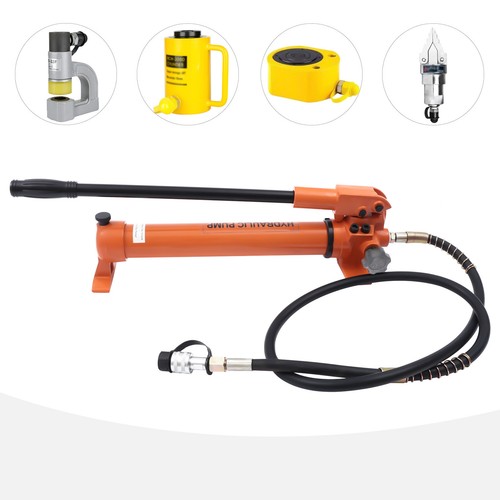 Manual Hydraulic Hand Pump Conjunction + Other Hydraulic Tools 10000 PSI - Picture 2 of 11