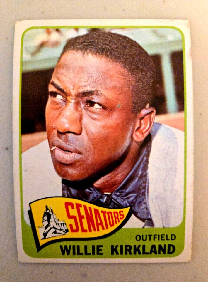 Lote de 9 tarjetas de béisbol vintage Topps Washington Senators 1965. BOB CHANCE Foto 4 de 4