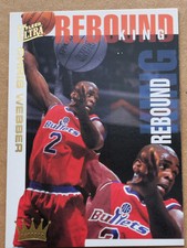 1994-95 Fleer Ultra Rebound King #9 Chris Webber Washington Bullets