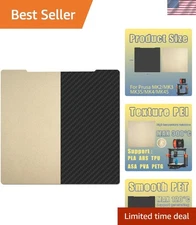 3D Printer Build Plate Textured PEI PET 241x254mm for Prusa MK2 MK3 MK3S MK4 ...