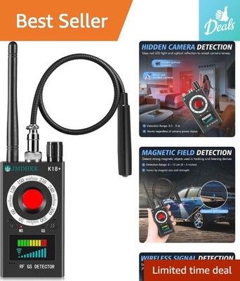 Comprehensive K18+ Hidden Camera Detector for Home, Office, and Travel Security