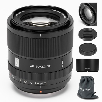 VILTROX 90mm F2.2 EVO APS-C Autofokus Festbrennweite Teleobjektiv für Fujifilm X