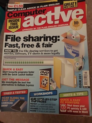# COMPUTER ACTIVE MAGAZINE ISSUE 261/ 2008