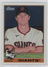 2025 Topps Heritage Chrome Tyler Fitzgerald #238 00li