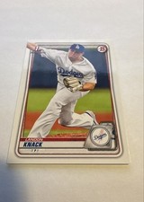 2020 Bowman Draft - Landon Knack #BD-52 (RC)
