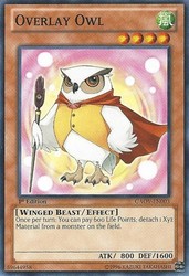 Overlay Owl GAOV-EN003 Common Unlimited Edition Yu-Gi-Oh! Galactic Overlord