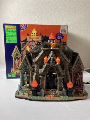 Lemax Spooky Town All Hallows Mausoleum Haunted Halloween RETIRED 35491 NO CORD