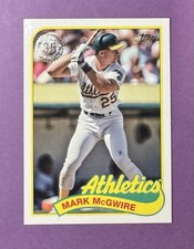 Topps Mark McGwire Oakland Athletics 2024 Series 1 1989 Baseball #89B-53