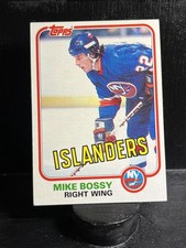 Mike Bossy #4 1981-82 Topps New York Islanders