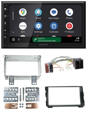 Kenwood DAB Bluetooth USB MP3 2DIN Autoradio für Kia Ceed 09-12 proCeed 11-13 - Bild 1 von 4