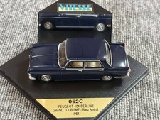 VITESSE PEUGEOT 404 BERLINE GRAND TOURISME - Bleu Amiral 1961 052C