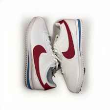 Nike Kids Cortez GS DM0950 115 White/Varsity Red Varsity Blue 4Y , 5Y , Two 7Y