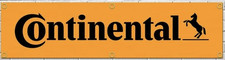 Großes Continental Reifen Racing Werbe Banner 360 x 90 cm Fahne Flagge