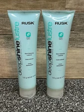 2 PACK Rusk Deepshine LUSTRE Shine Enhancing Lusterizer 4.4oz / 125g - New!