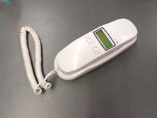 RadioShack White Trimline Phone 43-3904 with Caller ID