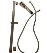 Delta 51552-PN H2Okinetic Nickel-Polished Slidebar Hand Shower Hose Assembly