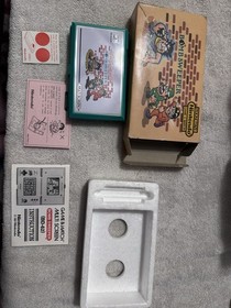 Nintendo Game & Watch BD-62 Bomb Sweeper Handheld Multi Screen Complete CIB