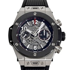 HUBLOT big Bang Unico titanium ceramic 411.NM.1170.RX gray Dial