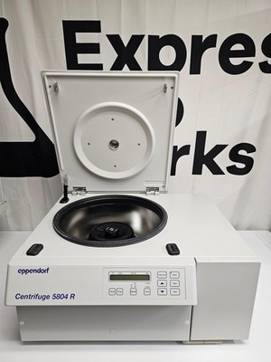 Eppendorf 5804 R 5804R Refrigerated Centrifuge, F45-30-11 rotor, tested, warrant