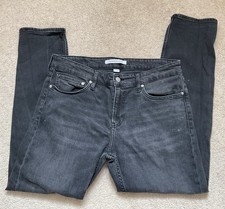 CALVIN KLIEN BLACK JEANS W 34 L 30