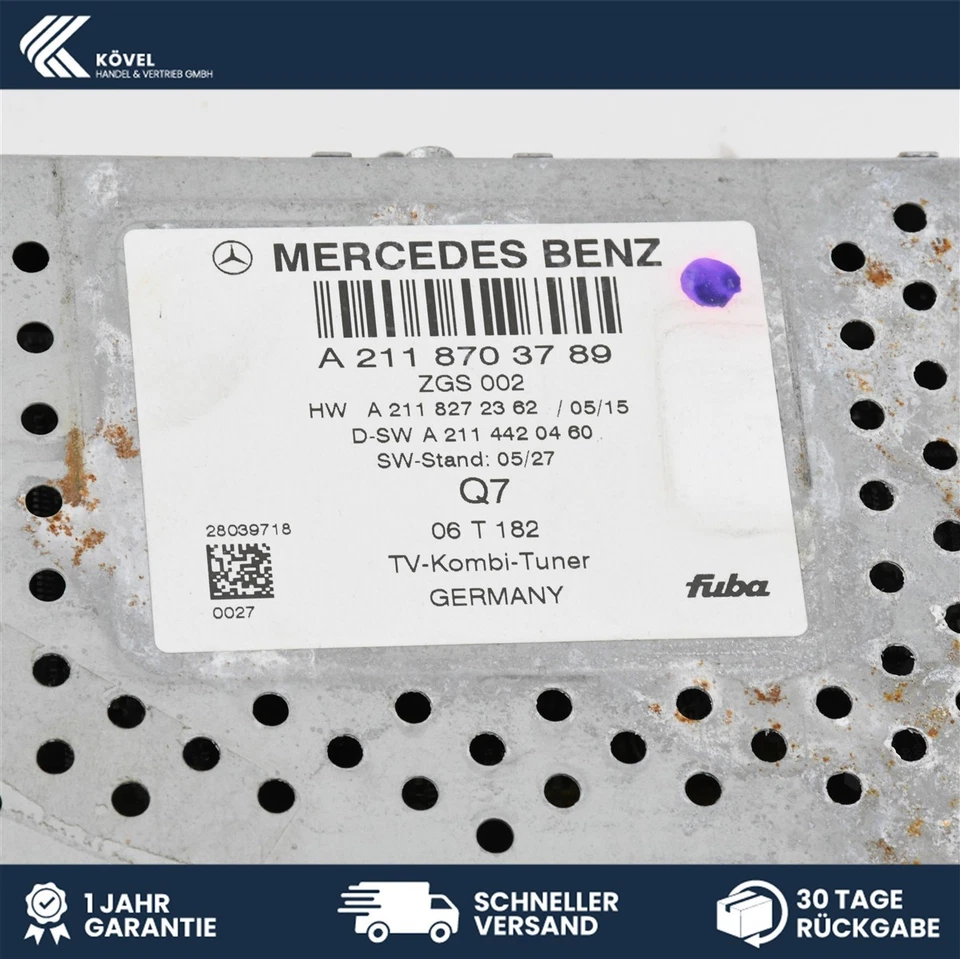 Centralina Navigazione Radio Mercedes Benz CLS C219 A2118703789 - Immagine 2 di 3