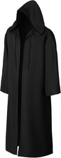EONPOW Wizard Tunic Hooded Robe Halloween Cloak Cosplay Costumes