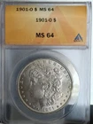 1901-O Morgan Silver Dollar PCGS MS64 New Orleans Minted No Reserve