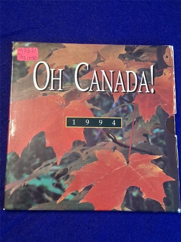 Oh Canada 1994 Uncirculated 6 Coin Mint Set  RCM         OGP            #MF-3321