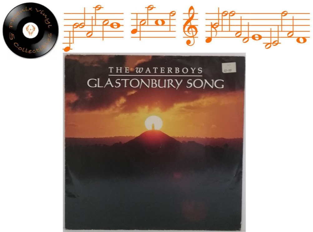 The Waterboys Glastonbury Song 12"" Single A1 B1 Pressing - VG+